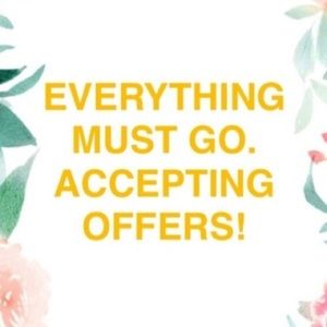 closet clear out - motivated to sell